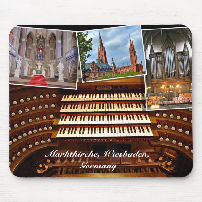 Organmontage, Wiesbaden, Tyskland Musmatta (Framsidan)