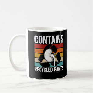 Organmottagare Cute Kidney Transplant Kaffemugg
