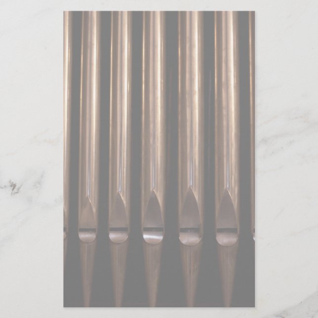 Organrör Brevpapper (Framsida)