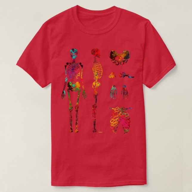 Organsystem 1 t shirt (Design framsida)