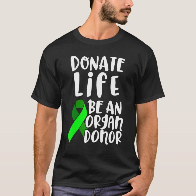 Organtransplantation Donatorkirurgi 3 T Shirt (Framsida)