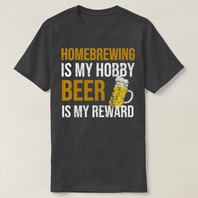 Örgåvor Brewer Home Brewingc T Shirt (Design framsida)