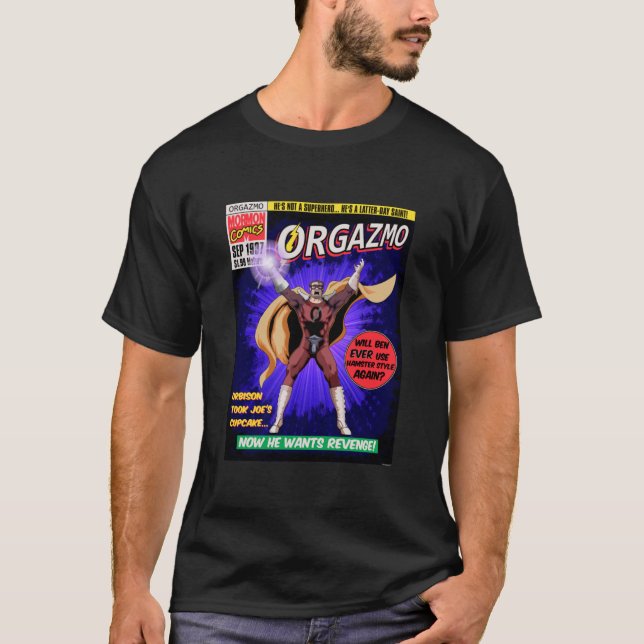 Orgazmo Borttappad Hans Cuptårta Classic T Shirt (Framsida)
