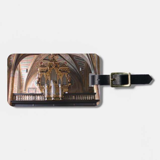 Orgel Pfarrkirche St.Wolfgang am Wolfgangsee Bagagebricka (Horisontell Framsida)