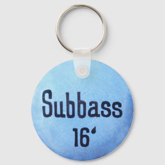 Orgel Schüssel Anhänger Nyckelring