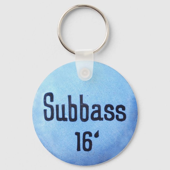 Orgel Schüssel Anhänger Nyckelring (Framsida)