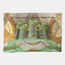 Orgeln i St Lebuinuskerk Deventer Kökshandduk