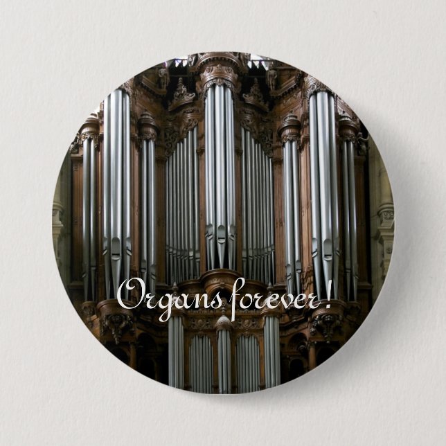 Orglar för evigt! St Eustache knapp (Framsida)