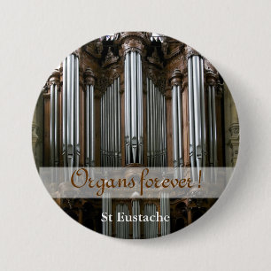 Orglar för evigt! St Eustache knapp