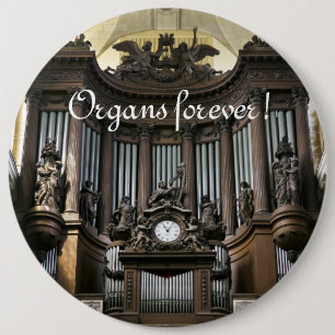 Orglar för evigt! St Sulpice-knapp Knapp