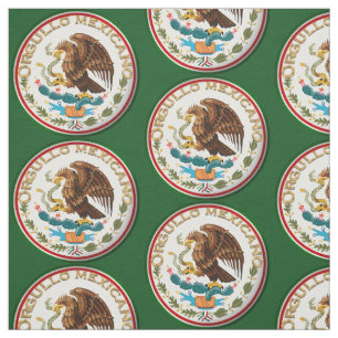 Orgullo Mexicano (Eagle från Mexikanska Flagga) Tyg