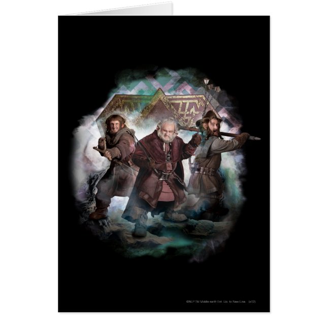 Ori, Dori och Nori Hälsningskort (Framsidan)