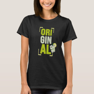 Ori Gin Al-alkoholcocktailtails, lång spritdryck, T Shirt