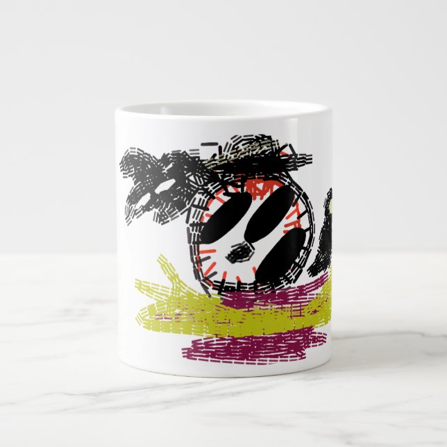 Oriana Fågelskrämma  Jumbo Mugg (Framsidan)