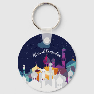 Orient Arabian night personlig välsignad Ramadan Nyckelring