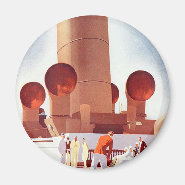 Orient Cruises Big Trnel Magnet (Framsidan)