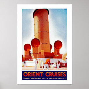 Orient Cruises Big Trnel Poster