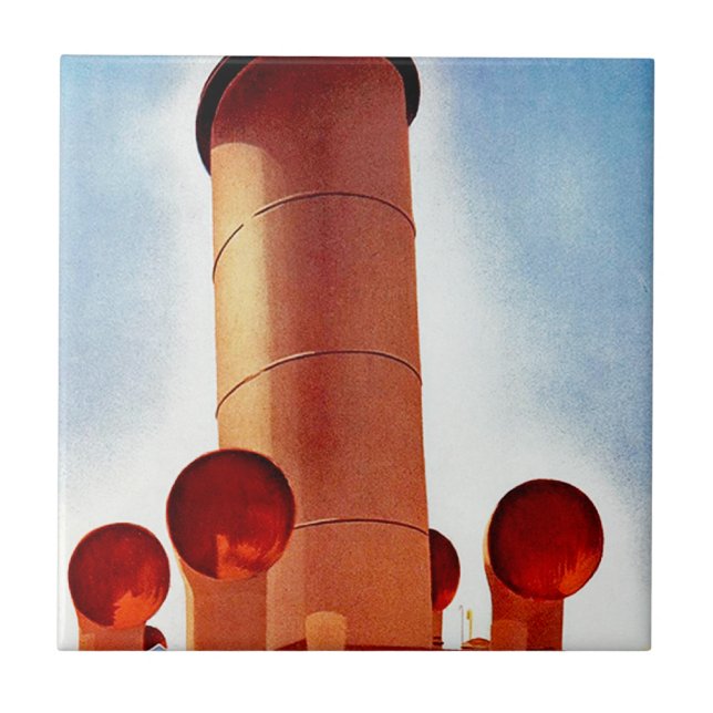 Orient Cruises Stora Trakt Kakelplatta (Framsidan)