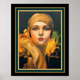 "Orient" Deco- Rolf Armstrong 16x20 Poster