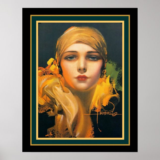 "Orient" Deco- Rolf Armstrong 16x20 Poster (Framsidan)