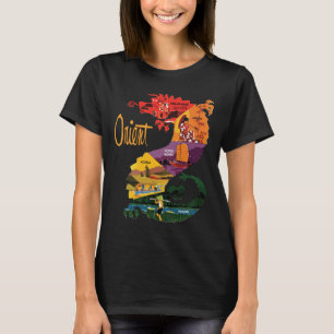 Orient Drak Mytisk Guld Resa T Shirt