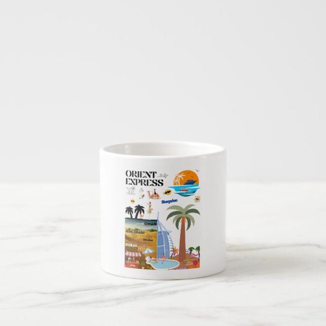 ORIENT EXPRESS ESPRESSOMUGG (Framsidan)