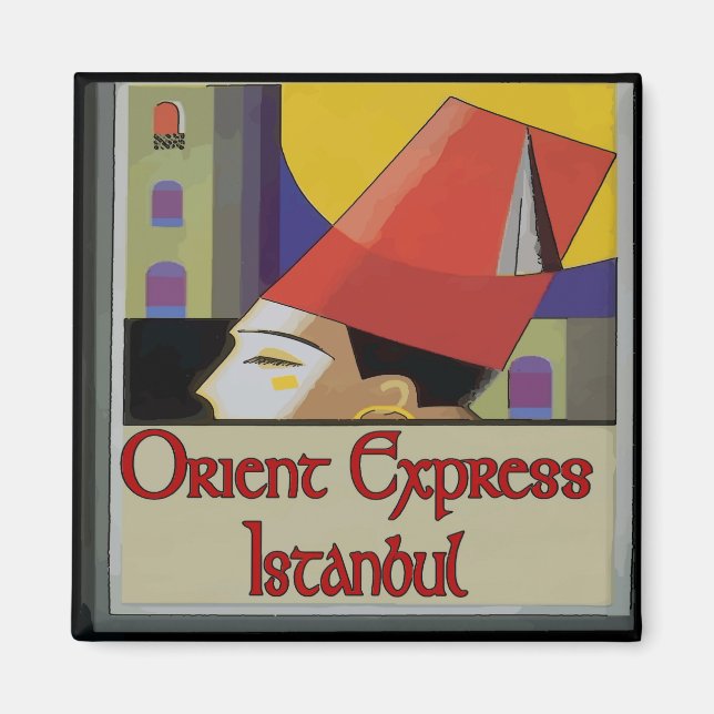 Orient Express Istanbul Magnet (Framsidan)