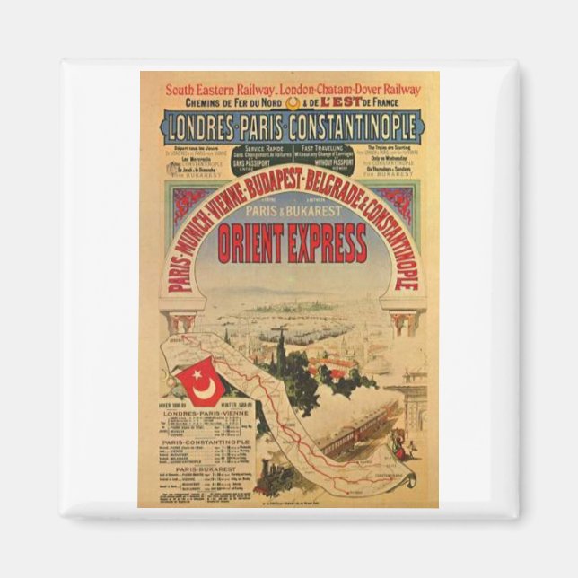 Orient Express Magnet (Framsidan)