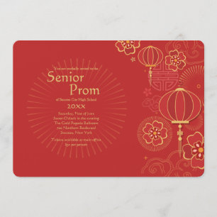 Orient Express Prom-inbjudan Inbjudningar
