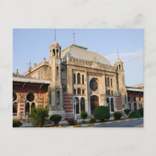 Orient Express Station i Istanbul Vykort