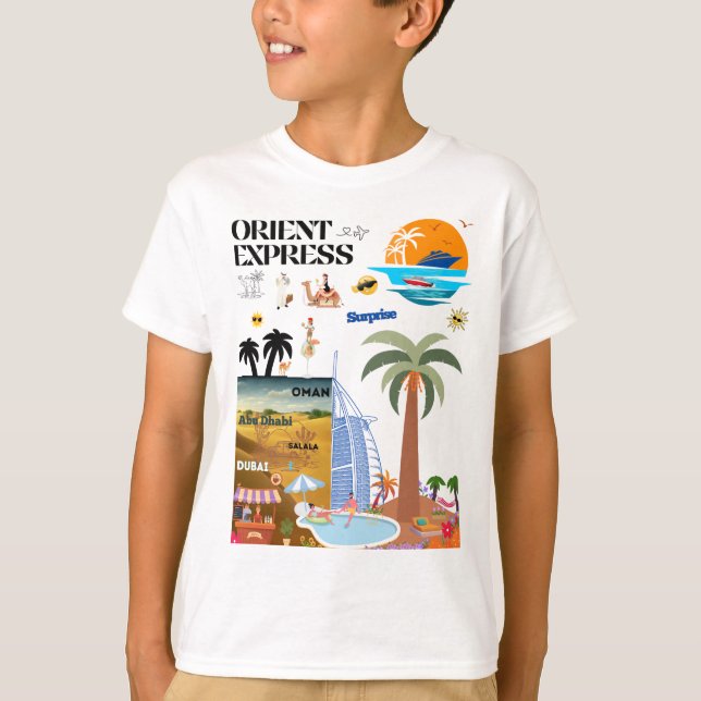 ORIENT EXPRESS  T SHIRT (Framsida)