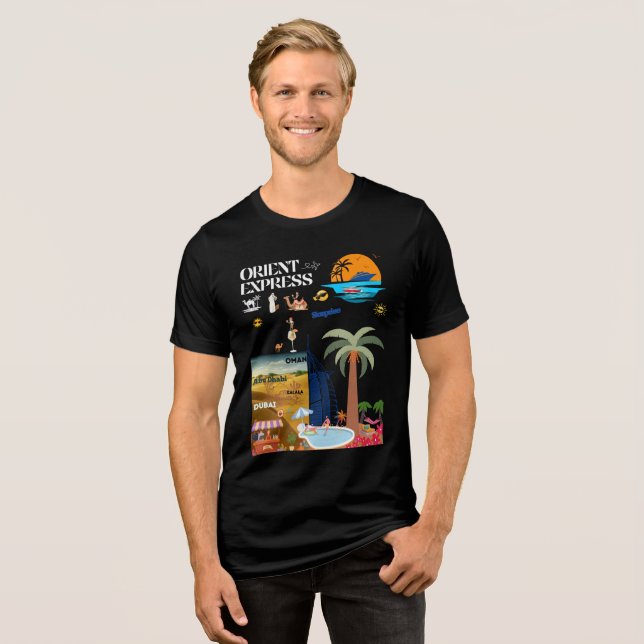 ORIENT EXPRESS T SHIRT (Framsida Full)