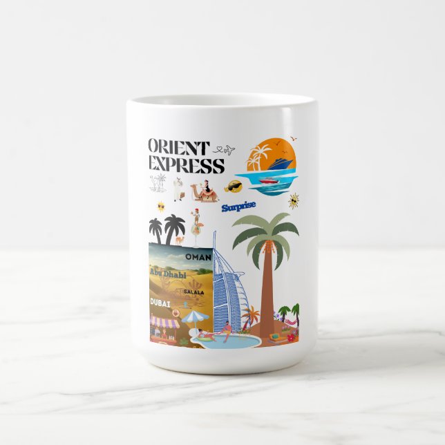 ORIENT EXPRESS TASSE MAGISK MUGG (Center)