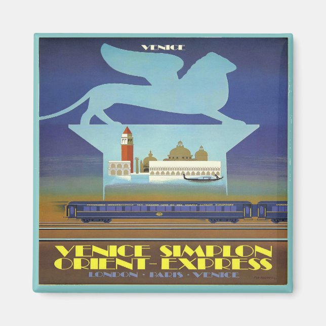 Orient Express Venedig Magnet (Framsidan)