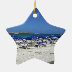 Orient fjärdstrand julgransprydnad keramik