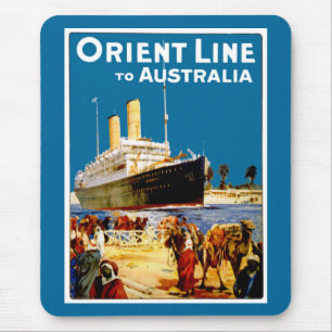 Orient fodrar till Australien Musmatta
