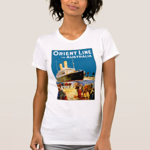 Orient fodrar till Australien T-shirt
