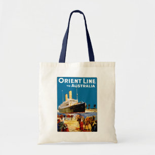 Orient fodrar till Australien Tygkasse
