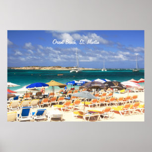 Orient strand, St Martin Poster