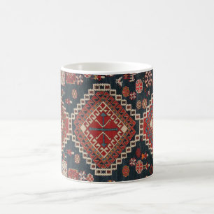 Oriental Antik Persisk Turkisk Karbistan Matta Kaffemugg