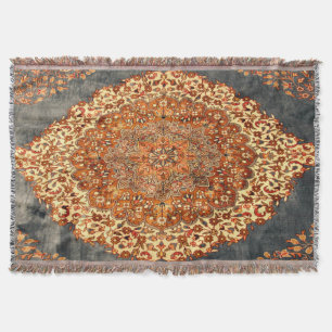 Oriental Antik Persisk Turkisk Kilim Matta Filt