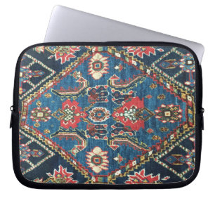 Oriental Antik Persisk Turkisk Matta Göromål Laptop Fodral