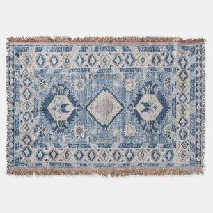 Oriental Antique Blue Kilim Matta Filt