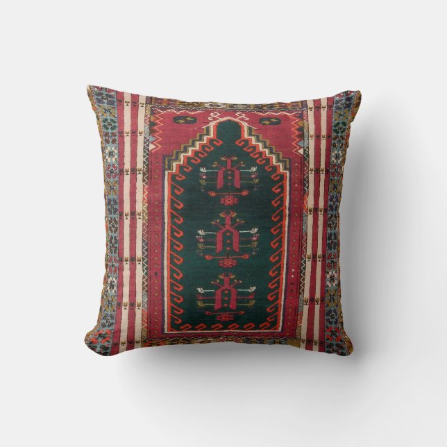 Oriental Antique Kilim Matta Kudde (Framsida)