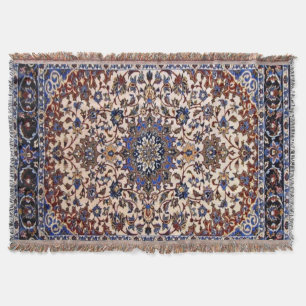 Oriental Antique Persian Blue Matta Carpet Filt