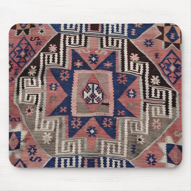 Oriental Antique Red Kilim Matta Musmatta (Framsidan)