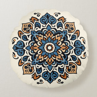 Oriental Arabesque Majestic Motifs Rund Kudde