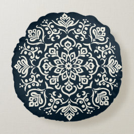 Oriental Arabesque Majestic Motifs Rund Kudde