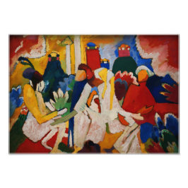 Oriental av Wassily Kandinsky Fototryck
