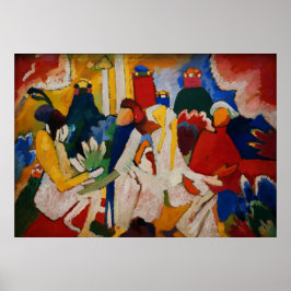 Oriental av Wassily Kandinsky Poster